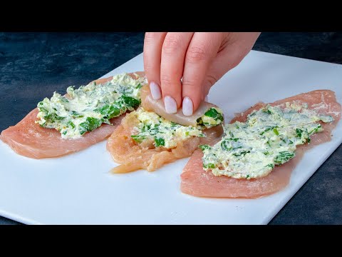 Video: Rotolo Con Petto Di Pollo E Crema Di Formaggio