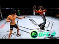 UFC4 Bruce Lee vs Disco Boy (EA SPORTS UFC 4)