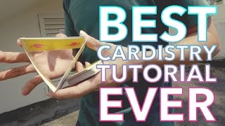 Best Cardistry Tutorial Ever: Rotating Triangle Bridge Sybil (Cardistry Tutorial For Beginners) Wealth