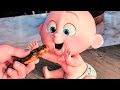 INCREDIBLES 2 "Baby Jack Jack Cookie Time" FULL Scene (Animation, 2018)
