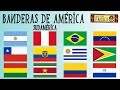 Banderas de América: Sudamérica