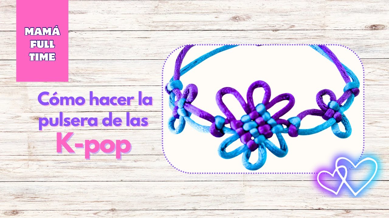 Cómo Hacer la Pulsera de las K-pop Demon Hunters | DIY Fácil y Rápido para Fans de K-pop