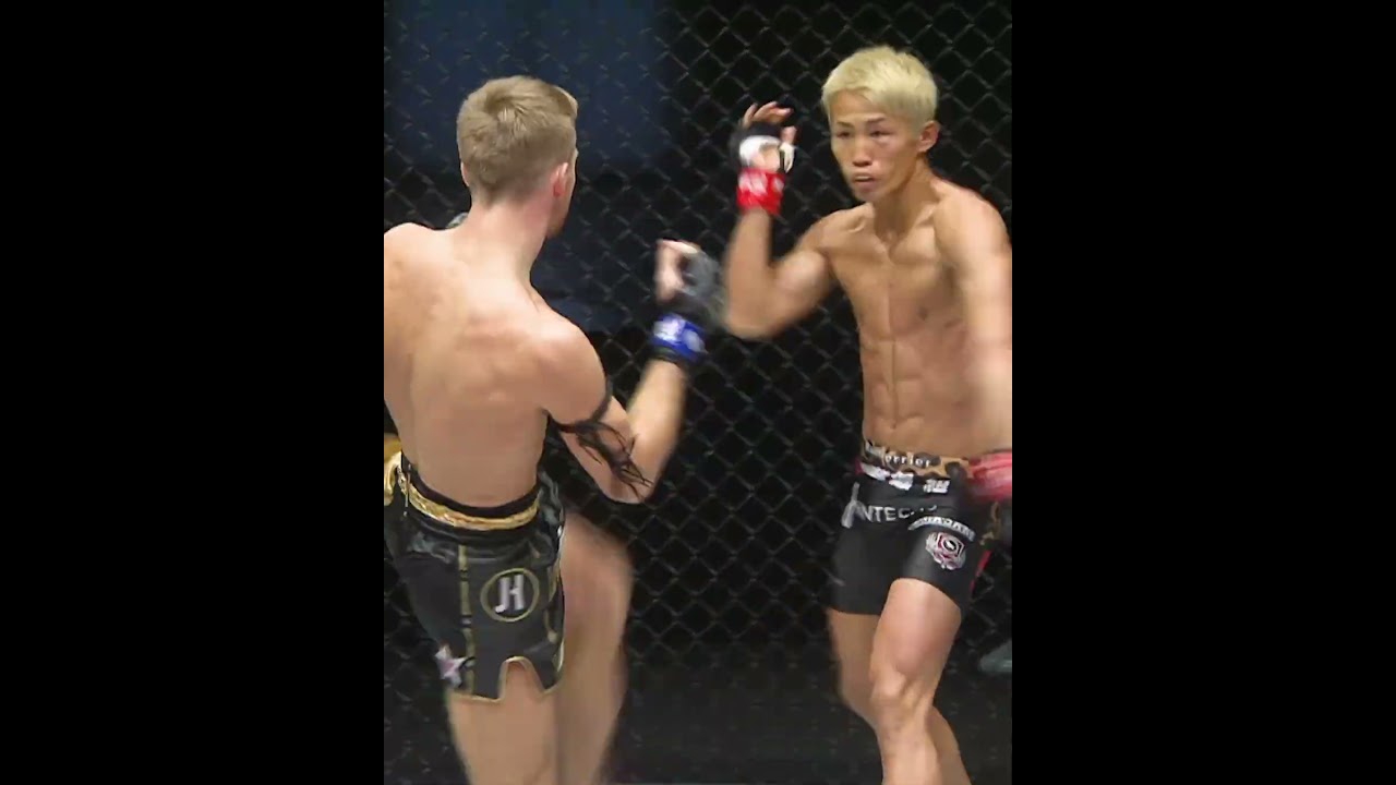 Reflexes on point 💯 Jonathan Haggerty defends his crown against Hiroki Akimoto at ONE SAMURAI 4!