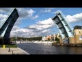 Michigan City Draw Bridge - Full Lift