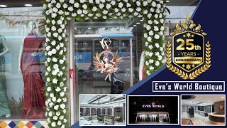 🎬✨ "Eves World Boutique Kottayam: 25 Years of Elegance - A Fashion Journey"
