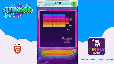 Sparkanoid - Tingly Games