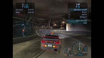 NFS Underground : Jarjit Acura RSX 2003 National Rail Reverse Lap Knockout Racing
