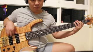 Video thumbnail of "讚美之泉 行神蹟的神 Bass Cover by Billy Wang"