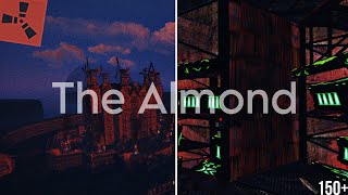 The Almond - The best 3x3 square medium clan base in Rust | Opencore  & mountain roof Build tutor