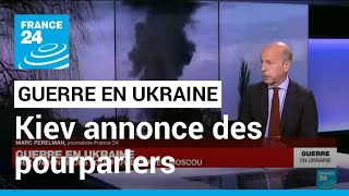 Guerre en Ukraine : Kiev annonce des pourparlers avec Moscou à la frontière ukraino-biélorusse