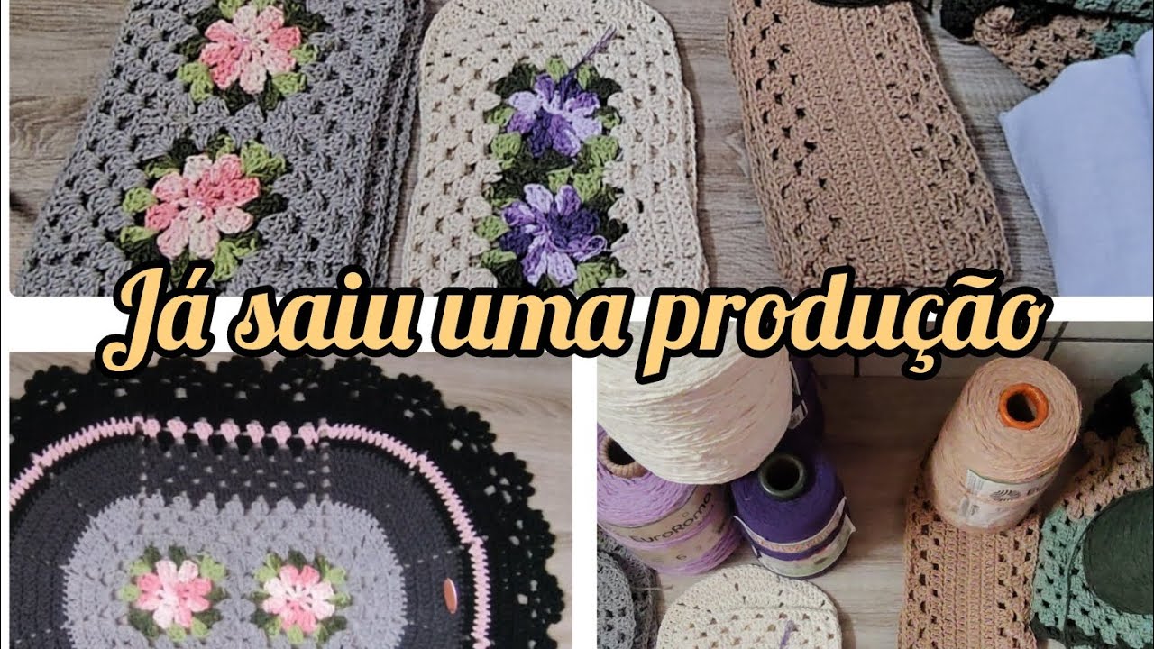 🚨KIT mini passadeira #satisfying #artesanato #crochet 