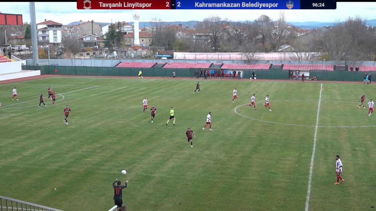 TAVŞANLI LİNYİTSPOR 2 - 2 KAHRAMANKAZAN BELEDİYESPOR | BÖLGESEL AMATÖR LİG 8. HAFTA MÜCADELESİ