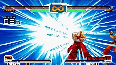 Svc Chaos: Geese 2bars + Exceed Stun into 100% combo