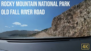 Driving Tour Old Fall River Road - Rocky Mountain National Park | 4K