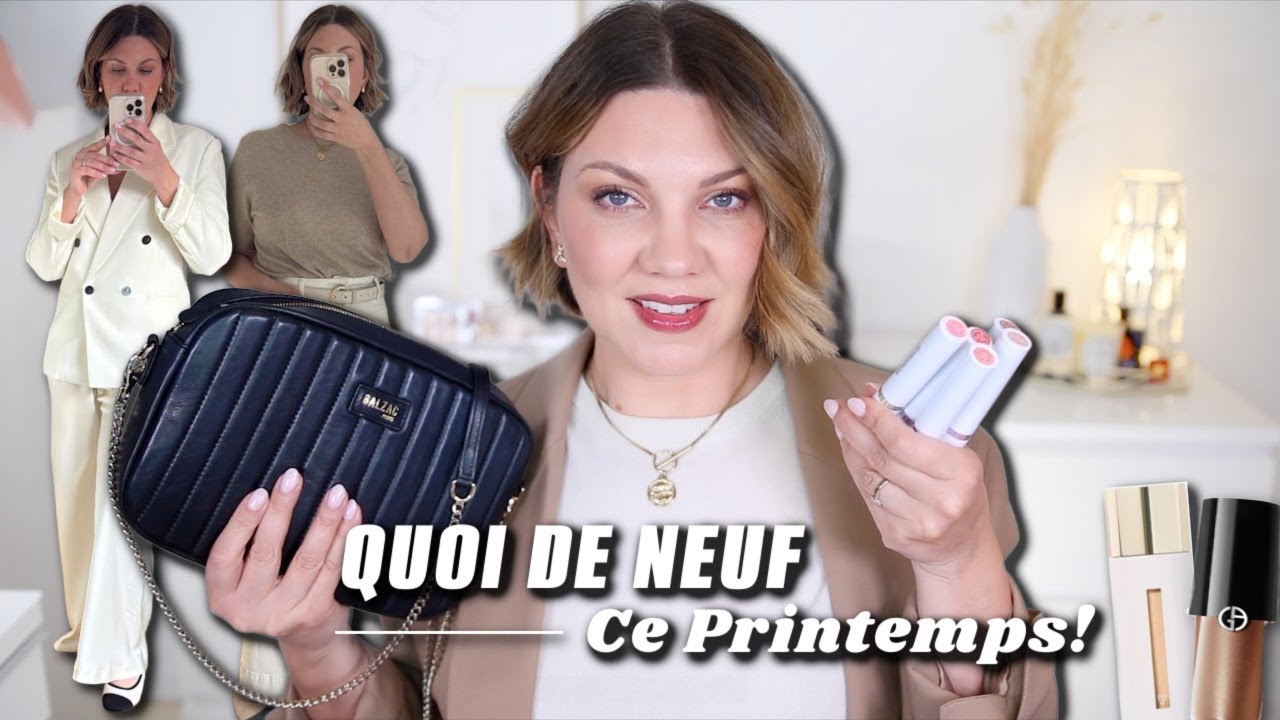 J’AI CRAQUÉ SUR QUOI CE PRINTEMPS ? Mode & maquillage ( l’anti-cernes magique) ! 👗💄