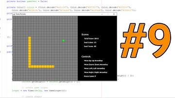 Java Snake game Tutorial - #9: Detect collision