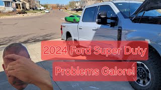 2024 Ford Super Duty 7.3 zilla..Constant problems..Back at Ford..can it be fixed?