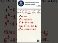 ✨ Find the Missing Number in This Smart Series | Maths Logic Puzzle | Reasoning Trick #maths#shorts