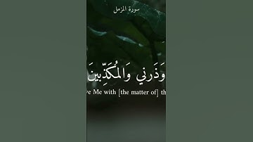 سورة المزمل#قرآن #fyp #viral #quran