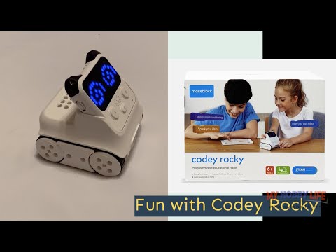 Fun with the Educational Codey Rocky Robot