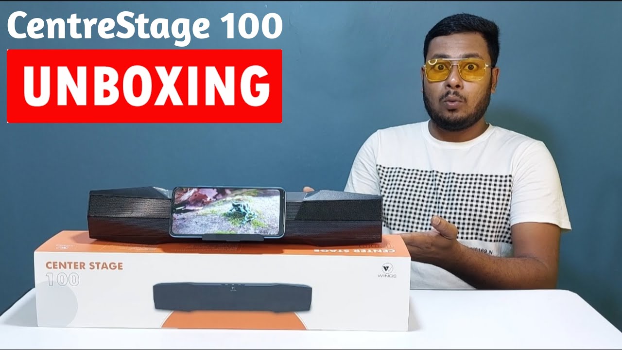 Wings CentreStage 100 16 W Bluetooth Speaker Unboxing🔥🔥 Best