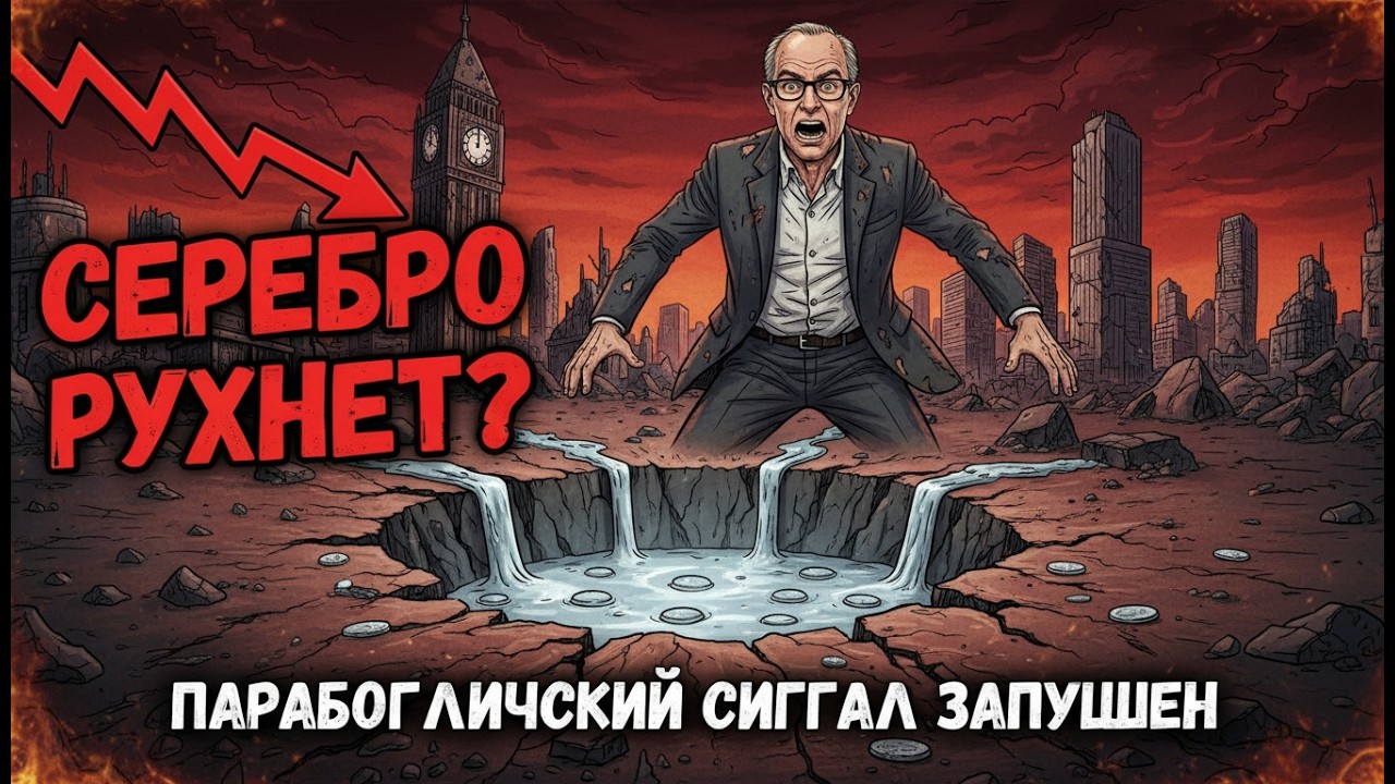 Предупреждение: Параболическое серебро может спровоцировать резкий разворот тренда