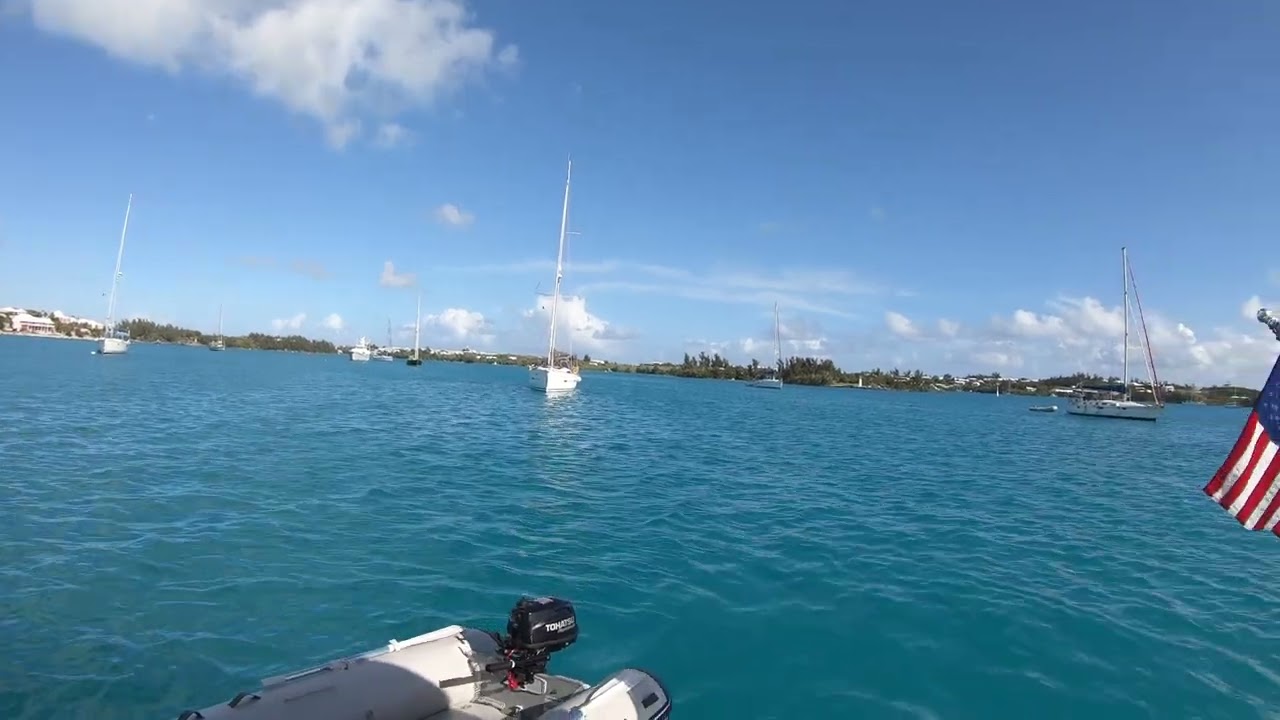 Sailing Melody. Beneteau 41.1 A day in St. George's harbor Bermuda