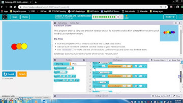 Code.org | Computer Science Discoveries | Unit 3 Lesson 4 part 2 exercises
