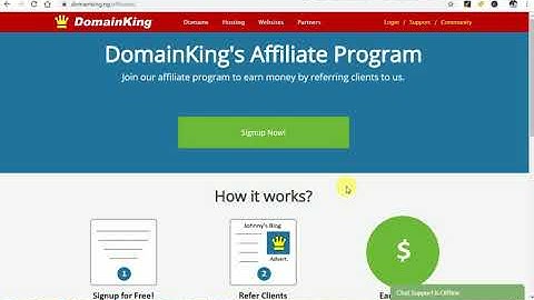 DOMAINKING AFFILIATE PROGRAM ( How To Withdraw Domainking Affiliate Commissions