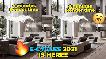 E-Cycles 2021! Killer new features to enhance your Arch-Vis in Blender! iMeshh Tutorial