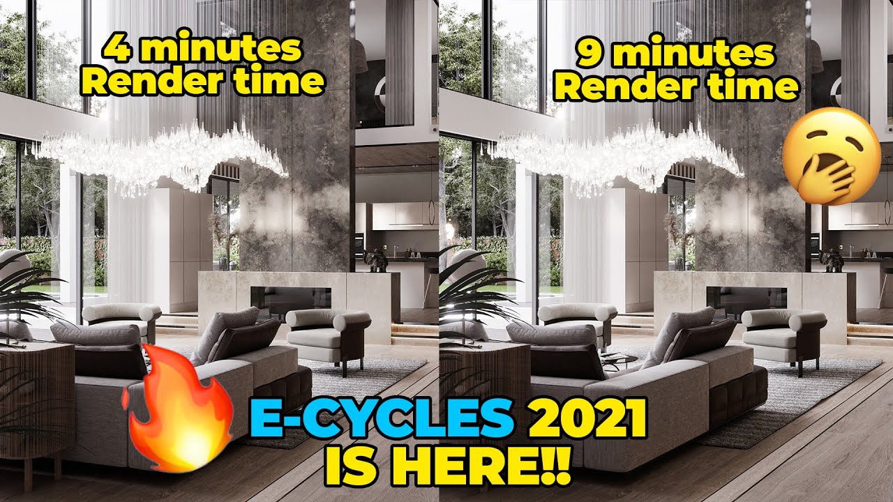 E-Cycles 2021! Killer to enhance your Arch-Vis in Blender! iMeshh - YouTube