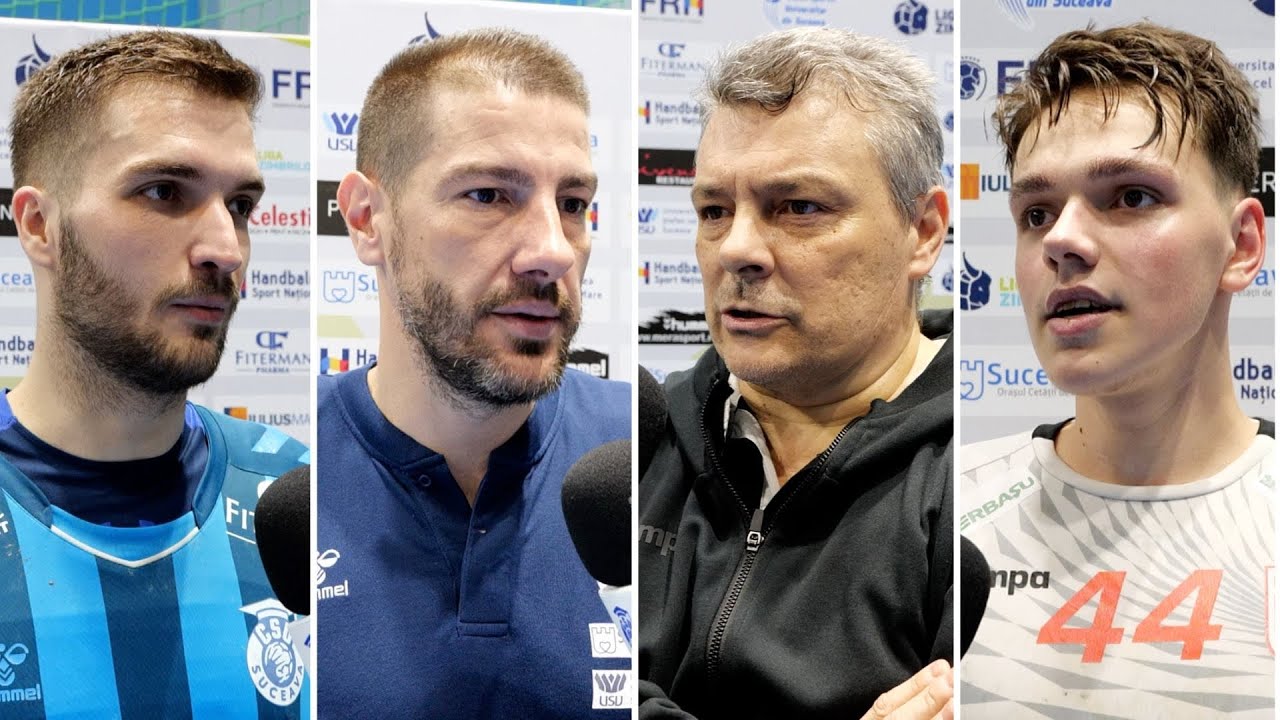 DECLARAȚII CSU Suceava - Dinamo: 36-40 (Balazs, Șoldănescu, Pascual și Stanciuc)