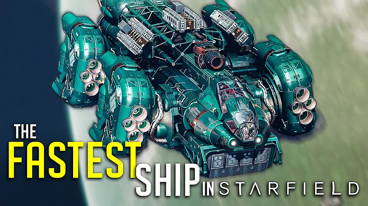 Starfield - The FASTEST SHIP You Can Build - How To Make This Bounty Hunter Ship