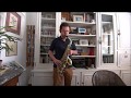 Thème d Hercule Poirot Saxophone alto solo The Belgian Detective Christopher Gunning