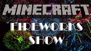 Minecraft Redstone Fireworks show!!!! YaY.