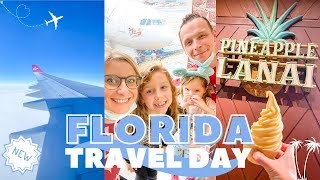 FLORIDA TRAVEL DAY!! 🏰🐭✈️ flying with virgin to Orlando & a dream resort 🌺 Jan '22