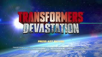 Transformers Devastation Lets Play Part 1 "Prologue"