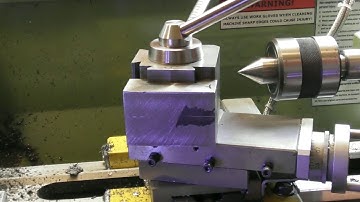 WARCO LATHE Shop made quick change tool post part 16.