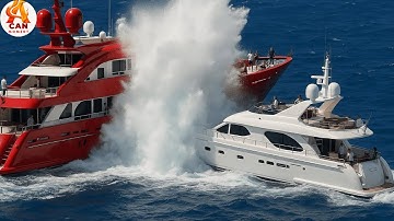 Biggest Boat & Ship Collisions and Mistakes Caught On Camera | Best Of Month #175