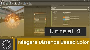 UE4 - Niagara Distance Based Color