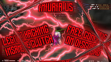 Legit // Rage Hacking ft. iNIURIA & Aimware.net #8 (Insanity Clutch vs Cheater)