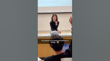 I found the secret behind her beauty 😍 #professor #coding #codingandprogramming #college #students