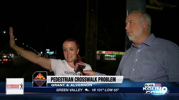 Pedestrian crosswalk problem