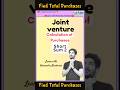 Joint Venture Short Sum 2 | Easy Accounting Trick for Commerce Students of #vnsgu