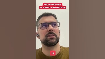 Architecture Differences Between Astro & Next.js