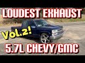 Top 5 LOUDEST EXHAUST Set Ups for Chevy/GMC 1500 5.7L V8 (Vol 2)!