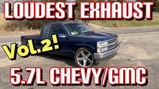 Top 5 LOUDEST EXHAUST Set Ups for Chevy/GMC 1500 5.7L V8 (Vol 2)!