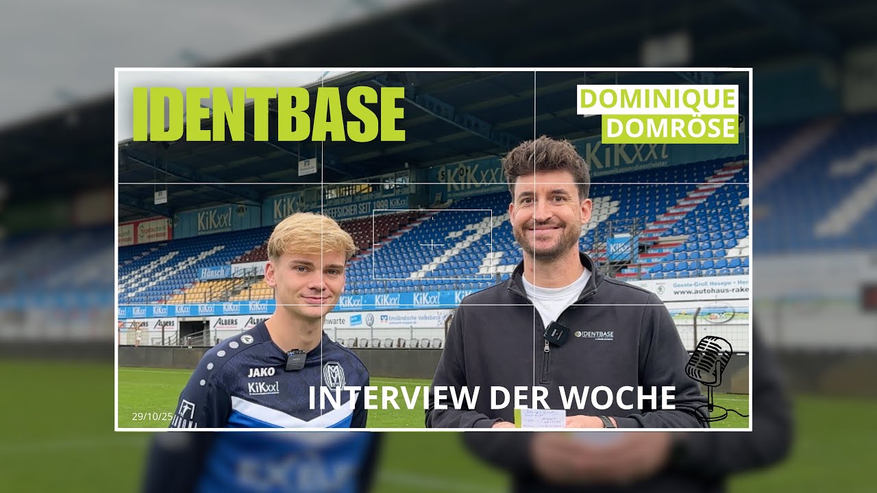Das Identbase Interview der Woche mit Dominique Domröse