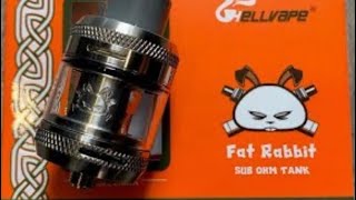 HELLVAPES FAT RABBIT SUB-OHM!!!! “QUICK UNBOXED REVIEW” / BADASS TANK 💥