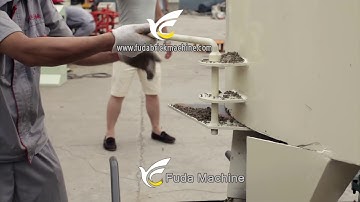 QT40-3B portable manual hollow brick making machine ecological brick machine